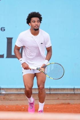 April 23, 2026, Madrid, Madrid, Spain: Arthur Fils of France practices during the Mutua Madrid Open 2026, ATP, Tennis Herren Masters 1000 and WTA, Tennis Damen 1000, at La Caja Magica on April 23, 2026 in Madrid, Spain. Madrid Spain - ZUMAa181 20260423_zaa_a181_085 Copyright: xDennisxAgyemanx