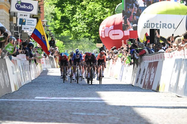 23-04-2026 Tour Of The Alps; Tappa 04 Arco - Trento; 2026, Tudor; 2026, Red Bull - Bora Hansgrohe; 2026, Ineos Grenadiers; Stork, Florian; Vlasov, Aleksandr; Arensman, Thymen; Trento; 