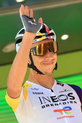 RECORD DATE NOT STATED 23rd April 2026; Arco, Italy; UCI Cycling, Tour of the Alps: Egan Arley BERNAL GOMEZ (COL) PierrexTeyssot
