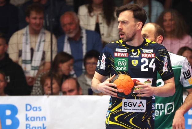 23 04 2026, Germany, Göppingen, Handball DAIKIN HBL Bundesliga, FRISCH AUF Göppingen vs Rhein Neckar Löwen, Franko Lastro RNL