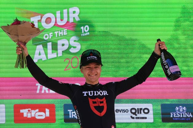 RECORD DATE NOT STATED 23rd April 2026; Trento, Italy; UCI Cycling, Tour of the Alps: Lennart JASCH (GER) PierrexTeyssot