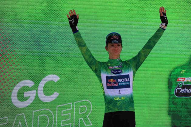 RECORD DATE NOT STATED 23rd April 2026; Trento, Italy; UCI Cycling, Tour of the Alps: Giulio PELLIZZARI (ITA) PierrexTeyssot