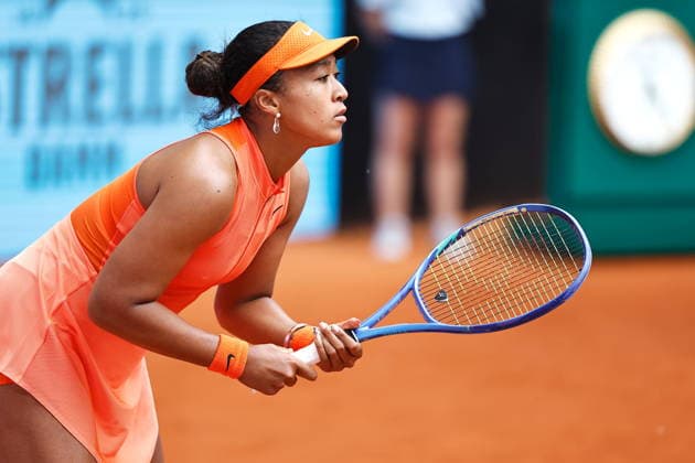 Naomi Osaka (JPN), APRIL 23, 2026 - Tennis : Naomi Osaka during singles round of 64 match against Camila Osorio on the WTA, Tennis Damen tour 1000 tournaments Mutua Madrid Open tennis tournament at the Caja Magica in Madrid, Spain. Noxthirdxpartyxsales  aflo_328049635
