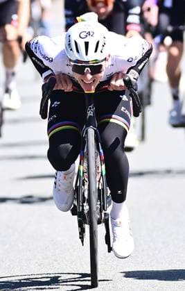 Liege Bastogne Liege 2026 Cycling Race Media Activities 24 04 2026 LIEGE, BELGIUM - APRIL 24 : Pogacar Tadej (SLO) of UAE Team Emirates XRG and teammates riding during a training and reconnaissance session ahead of the 112th edition of Liege Bastogne Liege an UCI World Tour 1.UWT one day cycling road race for Men Elite of 260 km with start in Liege and finish in Liege on April 24, 2026 in Liege, Belgium, 24 04 2026 ( Motordriver Guy De Vuyst - Liege Belgium  Copyright: xPeterxDexVoechtx