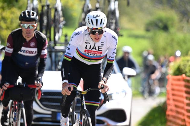 24-04-2026 Allenamento 2 Liegi Bastogne Liegi 2026; 2026, Uae Emirates - Xrg; Pogacar, Tadej; La Redoute; 