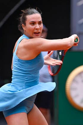April 24, 2026, Madrid, Madrid, Spain: ELENA-GABRIELA RUSE of Romania during the Mutua Madrid Open 2026, ATP, Tennis Herren Masters 1000 and WTA, Tennis Damen 1000 tennis tournament, celebrated at Caja Magica on April 24, 2026 in Madrid, Spain. Mutua Madrid Open 2026 - Day 5 (04.24.26) - ZUMAc312 20260424_zsp_c312_352 Copyright: xOscarxManuelxSanchezx
