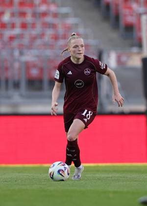 24 04 2026 Soccer Season 2025 2026 1 Women Soccer Bundesliga 23 Matchday 1 FC Nürnberg FCN Club Hamburger SV HSV Sportfoto Zink DaMa xdaxmax Franziska May 18, 1 FC Nürnberg FCN