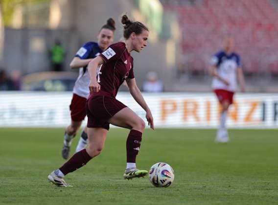 24 04 2026 Soccer Season 2025 2026 1 Women Soccer Bundesliga 23 Matchday 1 FC Nürnberg FCN Club Hamburger SV HSV Sportfoto Zink DaMa xdaxmax Nastassja Lein 24, 1 FC Nürnberg FCN