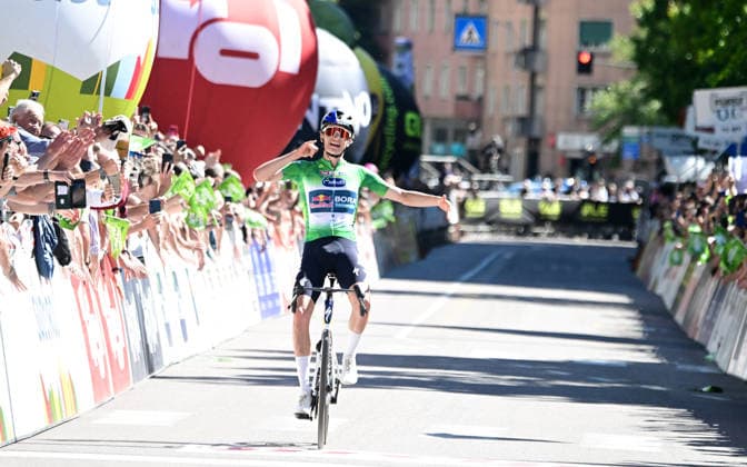 24-04-2026 Tour Of The Alps; Tappa 05 Trento - Bolzano; 2026, Red Bull - Bora Hansgrohe; Pellizzari, Giulio; Bolzano; 