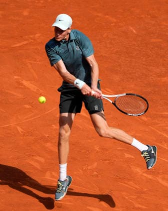 Jannik Sinner, Italy, during Madrid Open Tennis 2025 match. April 24, 2026. (20260424656)