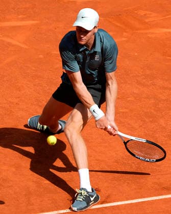 Jannik Sinner, Italy, during Madrid Open Tennis 2025 match. April 24, 2026. (20260424623)