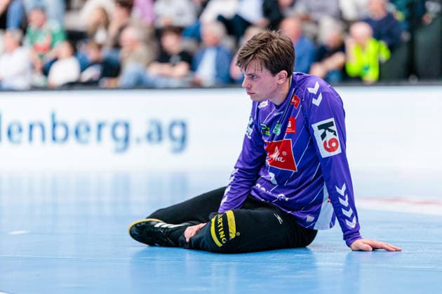 Malte Semisch GWD Minden, 01 GER, GWD Minden vs ThSV Eisenach, Handball, 1 Bundesliga, Matchday 29, Season 2025 2026, 24 04 2026 GER, GWD Minden vs ThSV Eisenach, Handball, 1 Bundesliga, Matchday 29, Season 2025 2026, 24 04 2026 Minden Copyright: xEibner-Pressefoto JanxRollingerx EP_JSK