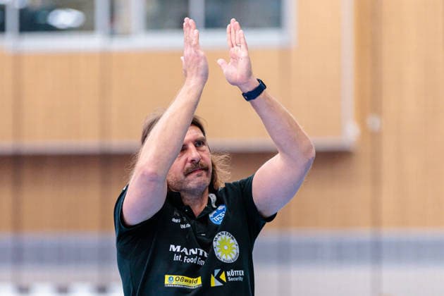 Sebastian Hinze ThSV Eisenach, Coach GER, GWD Minden vs ThSV Eisenach, Handball, 1 Bundesliga, Matchday 29, Season 2025 2026, 24 04 2026 GER, GWD Minden vs ThSV Eisenach, Handball, 1 Bundesliga, Matchday 29, Season 2025 2026, 24 04 2026 Minden Copyright: xEibner-Pressefoto JanxRollingerx EP_JSK