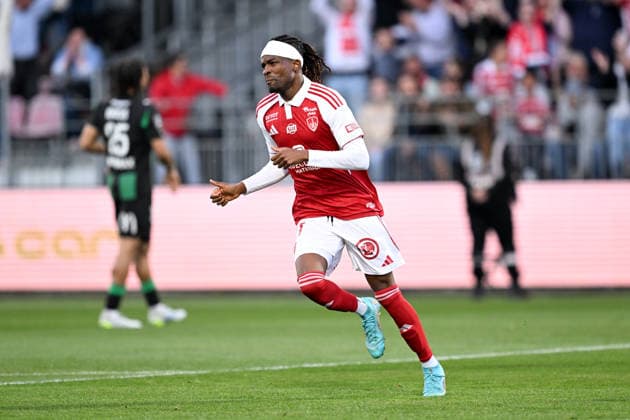 Stade Brestois 29 v RC Lens - Ligue 1 McDonald s 2025 2026 27 Daouda GUINDO (sb29) during the Ligue 1 McDonald s match between Brest and Lens at Stade Francis Le Ble on April 24, 2026 in Brest, France. Brest France  Copyright: xFEPx 776348372