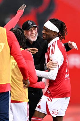 Stade Brestois 29 v RC Lens - Ligue 1 McDonald s 2025 2026 Eric ROY (Entraineur Brest SB29) - 27 Daouda GUINDO (sb29) during the Ligue 1 McDonald s match between Brest and Lens at Stade Francis Le Ble on April 24, 2026 in Brest, France. Brest France  Copyright: xFEPx 776348372