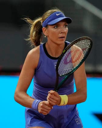 Katie Boulter, Great Britain, during Madrid Open Tennis 2025 match. April 24, 2026. (202604241348)