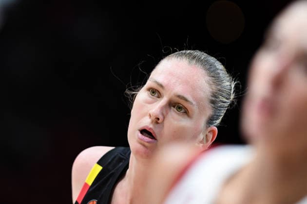 June 29, 2025, Piraeus, Attiki, Greece: EMMA MEESSEMAN (11) of Belgium at Peace and Friendship Arena in Piraeus , Greece for Fiba Women Eurobasket 2025 final against Spain on 29 June of 2025 Spain V Belgium ,Fiba Women Eurobasket 2025  - ZUMAk195 20250629_znp_k195_033 Copyright: xXenophonxKarakalosx
