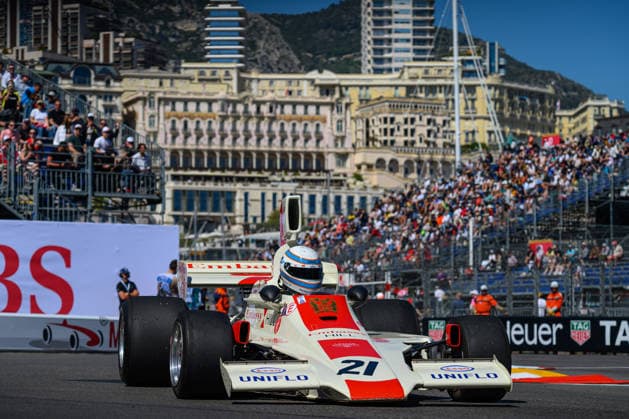 Frits van Eerd, Fittipaldi F7, Frits van Eerd during the 15e Grand Prix de Monaco Historique 2026 at Circuit de Monaco in Monte Carlo, France during GRAND PRIX HISTORIQUE DI MONACO 2026, Historical Motors in Monaco , Principality of Monaco, April 24 2026  Copyright: xSimonexSlawitz IPAxSportx xipa-agency.netx xx IPA_74210307 IPA_Agency_IPA74210307