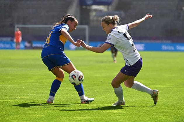 Paula Flach Google Pixel Frauen Bundesliga SGS Essen Carl Zeiss Jena 25 04 2026 Paula Flach SGS Essen , Google Pixel Frauen Bundesliga, 23 Matchday, SGS Essen vs Carl Zeiss Jena on April 25, 2026 at Stadion an der Hafenstraße, Essen