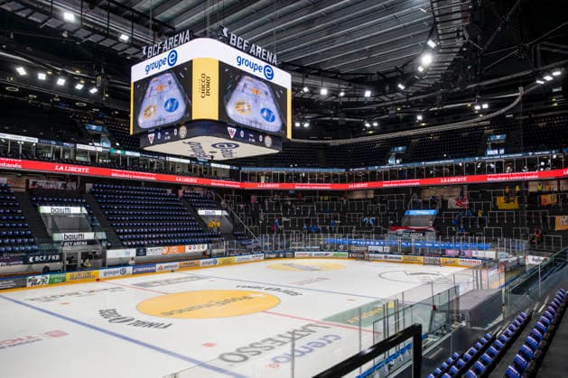 Ice hockey, World Championships in Switzerland, Sports facilities, BCF Arena in Fribourg