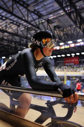 UCI Track World Cup: Nilai Picture by Alex Whitehead SWpix.com - 25 04 2026 - Cycling - UCI Track World Cup: Nilai - Velodrom Nasional Malaysia, Nilai, Malaysia - Women™s Madison - Final - Prudence Fowler (New Zealand) Nilai Velodrom Nasional Malaysia Malaysia Copyright: x xSWpix.comx(t axPhotographyxHubxLtd)xAlexxWhitehead SWpix.comx SWP-3030-13152