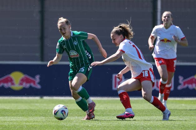 Football, Women, 1st BL, RB Leipzig - Werder Bremen