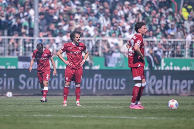 25 04 2026, Soccer, 2 Bundesliga, 31 Matchday Season 2025 2026, Preußen Münster DSC Arminia Bielefeld, Mael Corboz DSC Arminia Bielefeld xRHR PHOTO TKx Copyright: RHR-FOTOx RHR-FOTO TK