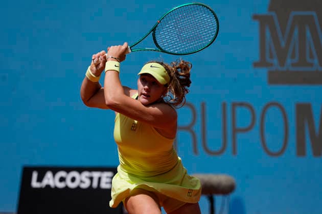 Tennis, WTA tournament in Madrid