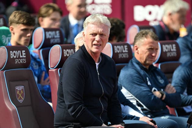 West Ham United v Everton, Premier League Everton manager David Moyes (m) during the Premier League match between West Ham United and Everton at the London Stadium, London, UK on 25 April 2026. London London Stadium UK Editorial use only DataCo restrictions apply See www.football-dataco.com , Copyright: xSimonxTraylenx PSI-24148-0006