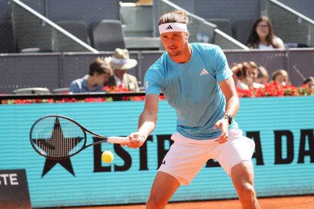 Tennis, ATP Tournament in Madrid, Navone - Zverev