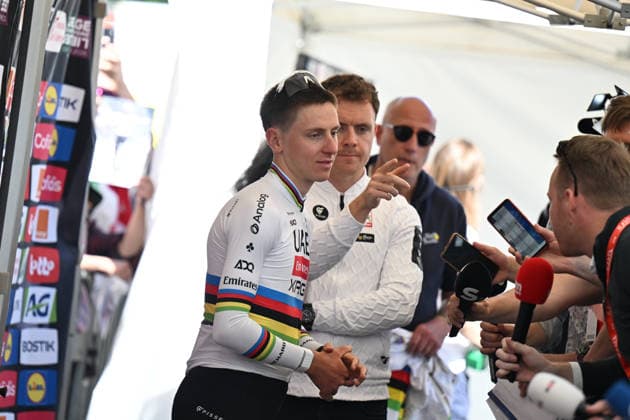 25-04-2026 Liege - Bastogne - Liege; Presentazione Squadre Liege - Bastogne - Liege; 2026, Uae Emirates - Xrg; Pogacar, Tadej; Liegi; 