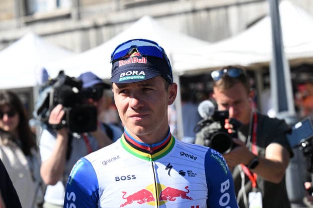 25-04-2026 Liege - Bastogne - Liege; Presentazione Squadre Liege - Bastogne - Liege; 2026, Red Bull - Bora Hansgrohe; Evenepoel, Remco; Liegi; 