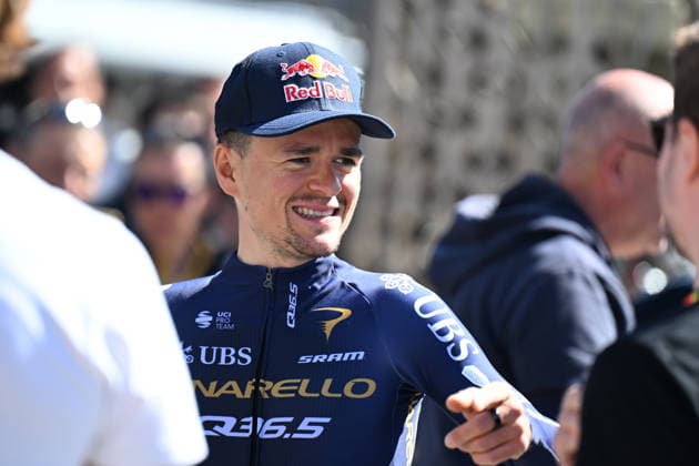 25-04-2026 Liege - Bastogne - Liege; Presentazione Squadre Liege - Bastogne - Liege; 2026, Pinarello - Q36.5; Pidcock, Thomas; Liegi; 