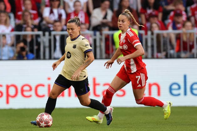 Football, Women, CL, FC Bayern Munich - FC Barcelona