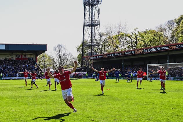 Football, England, National League, Final, Rochdale Town - York City