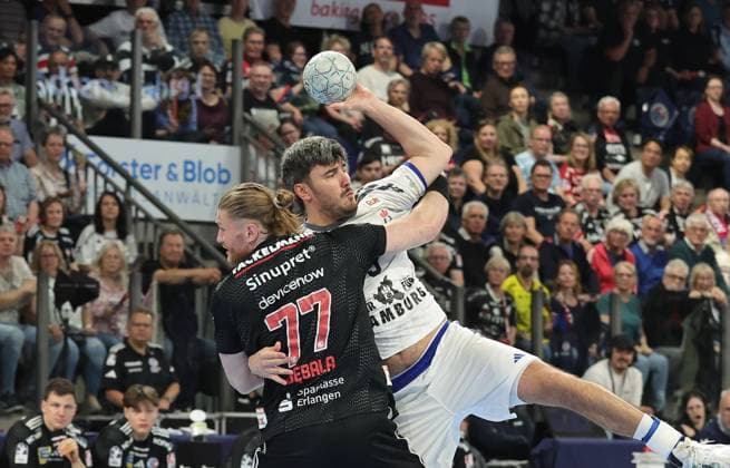 Handball, HBL, HC Erlangen - Handball Club Hamburg