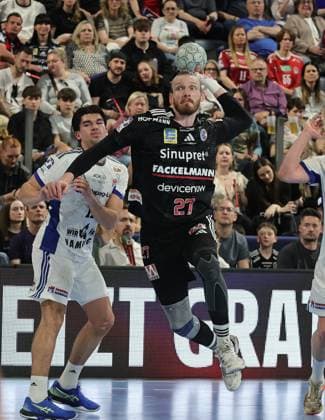 25 04 2026 Handball 1 Bundesliga DAIKIN HBL Season 2025 2026 29 Matchday HC Erlangen Metropolregion Nürnberg HCE Handball Sport Verein Hamburg DaMa xdaxmax Antonio Metzner 27, HC Erlangen HCE