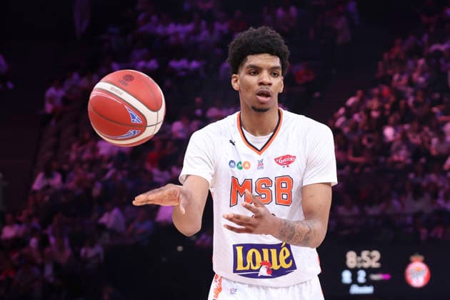 BASKETBALL : Le Mans Vs Monaco - Finale coupe de France masculine - 25 04 2026 Lucas Dufeal (Le Mans) ParisFrance  Copyright: xMichaelxBaucherx