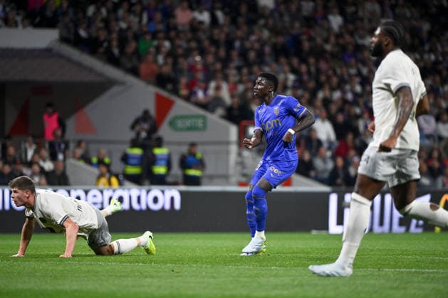 Toulouse FC v AS Monaco - Ligue 1 McDonald s 2025 2026 15 Lamine CAMARA (asm) during the Ligue 1 McDonald s match between Toulouse and Monaco at Stadium de Toulouse on April 25, 2026 in Toulouse, France. Toulouse France  Copyright: xFEPx 776348367