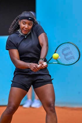 April 25, 2026, Madrid, Madrid, Spain: HALLEY BAPTISTE of united states during the Mutua Madrid Open 2026, ATP, Tennis Herren Masters 1000 and WTA, Tennis Damen 1000 tennis tournament, celebrated at Caja Magica on April 24, 2026 in Madrid, Spain. Mutua Madrid Open 2026 - Day 6 (04.25.26)  - ZUMAc312 20260425_zsp_c312_406 Copyright: xOscarxManuelxSanchezx