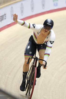 UCI Track World Cup: Nilai Picture by Alex Whitehead SWpix.com - 26 04 2026 - Cycling - UCI Track World Cup: Nilai - Velodrom Nasional Malaysia, Nilai, Malaysia - Men s Sprint - Semifinals - Harrie Lavreysen (Netherlands) qualifies for the final Copyright: x xSWpix.comx(t axPhotographyxHubxLtd)xAlexxWhitehead SWpix.comx SWP-3030-13284