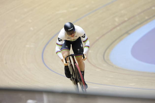 UCI Track World Cup: Nilai Picture by Alex Whitehead SWpix.com - 26 04 2026 - Cycling - UCI Track World Cup: Nilai - Velodrom Nasional Malaysia, Nilai, Malaysia - Men s Sprint - Semifinals - Harrie Lavreysen (Netherlands) Copyright: x xSWpix.comx(t axPhotographyxHubxLtd)xAlexxWhitehead SWpix.comx SWP-3030-13282