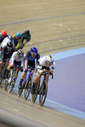 UCI Track World Cup: Nilai Picture by Alex Whitehead SWpix.com - 26 04 2026 - Cycling - UCI Track World Cup: Nilai - Velodrom Nasional Malaysia, Nilai, Malaysia - Women s Omnium - Tempo Race 2 4 - Lorena Wiebes (Netherlands) Copyright: x xSWpix.comx(t axPhotographyxHubxLtd)xAlexxWhitehead SWpix.comx SWP-3030-13296