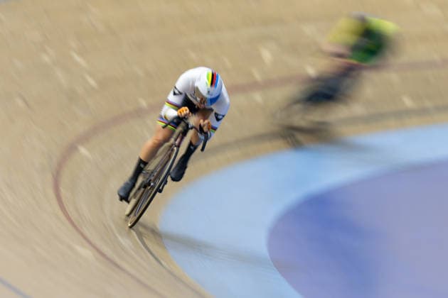 UCI Track World Cup: Nilai Picture by Alex Whitehead SWpix.com - 26 04 2026 - Cycling - UCI Track World Cup: Nilai - Velodrom Nasional Malaysia, Nilai, Malaysia - Women s Omnium - Tempo Race 2 4 - Lorena Wiebes (Netherlands) Copyright: x xSWpix.comx(t axPhotographyxHubxLtd)xAlexxWhitehead SWpix.comx SWP-3030-13297