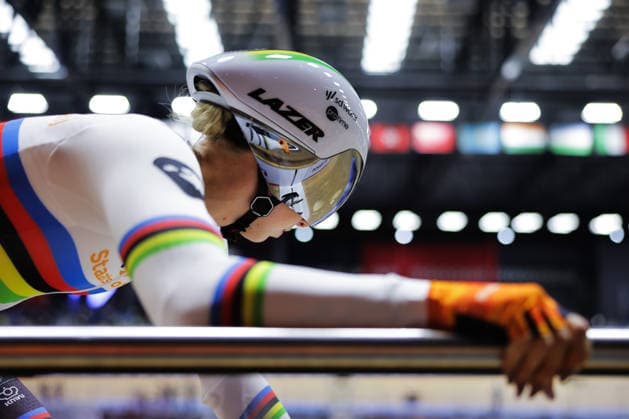 UCI Track World Cup: Nilai Picture by Alex Whitehead SWpix.com - 26 04 2026 - Cycling - UCI Track World Cup: Nilai - Velodrom Nasional Malaysia, Nilai, Malaysia - Women s Omnium - Tempo Race 2 4 - Lorena Wiebes (Netherlands) Copyright: x xSWpix.comx(t axPhotographyxHubxLtd)xAlexxWhitehead SWpix.comx SWP-3030-13319