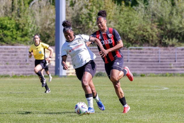 Football, Women, 2nd BL, FC Ingolstadt 04 - Borussia Mönchengladbach