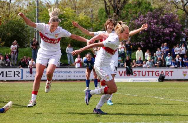 Football, Women, 2nd BL, VfB Stuttgart - SV Meppen