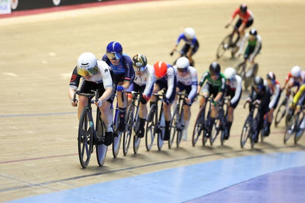 UCI Track World Cup: Nilai Picture by Alex Whitehead SWpix.com - 26 04 2026 - Cycling - UCI Track World Cup: Nilai - Velodrom Nasional Malaysia, Nilai, Malaysia - Women s Omnium - Points Race 4 4 - Aline Seitz (Switzerland) Copyright: x xSWpix.comx(t axPhotographyxHubxLtd)xAlexxWhitehead SWpix.comx SWP-3030-13369