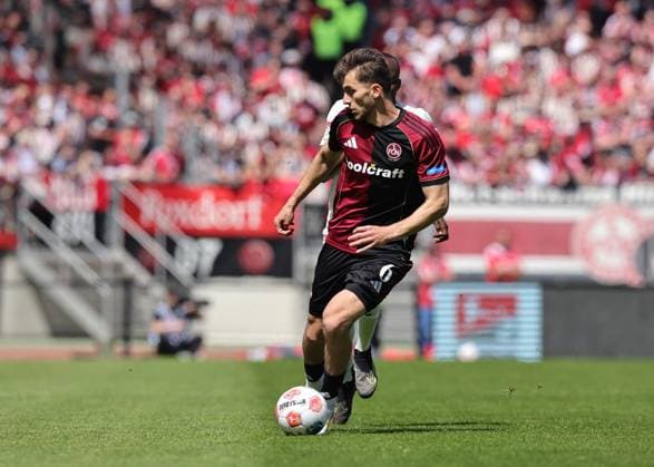 26 04 2026 Soccer Season 2025 2026 2 Soccer Bundesliga 31 Matchday 1 FC Nürnberg FCN Club 1 FC Magdeburg FCM Sportfoto Zink DaMa xdaxmax DFL regulations prohibit any use of photographs as image sequences and or quasi video only for editorial use Adam Markhiev 6, 1 FC Nürnberg FCN Silas Gnaka 25, 1 FC Magdeburg FCM