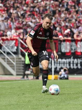 26 04 2026 Soccer Season 2025 2026 2 Soccer Bundesliga 31 Matchday 1 FC Nuremberg FCN Club 1 FC Magdeburg FCM Sportfoto Zink DaMa xdaxmax DFL regulations prohibit any use of photographs as image sequences and or quasi video only for editorial use Julian Justvan 10, 1 FC Nuremberg FCN